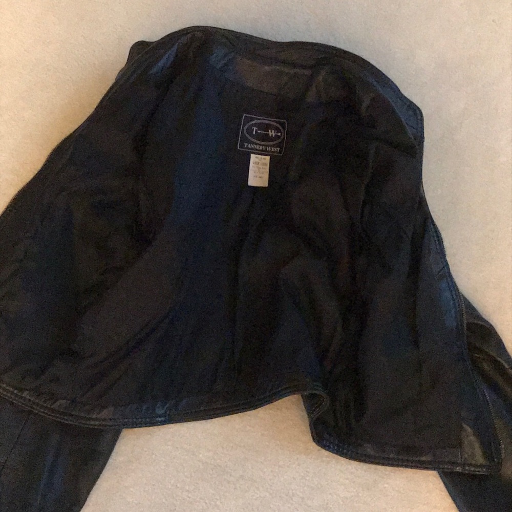 Tannery West Bolero Moto Rock Studded LTHR Jacket - Picture 6 of 12